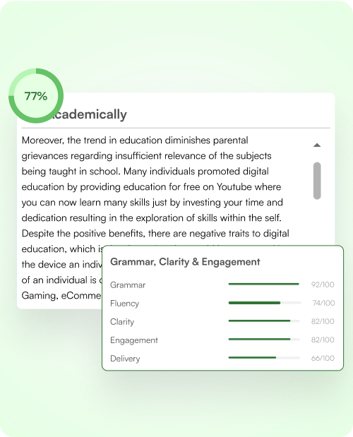 Designed for Writers Who Want More
                        Than Just Grammar Fixes