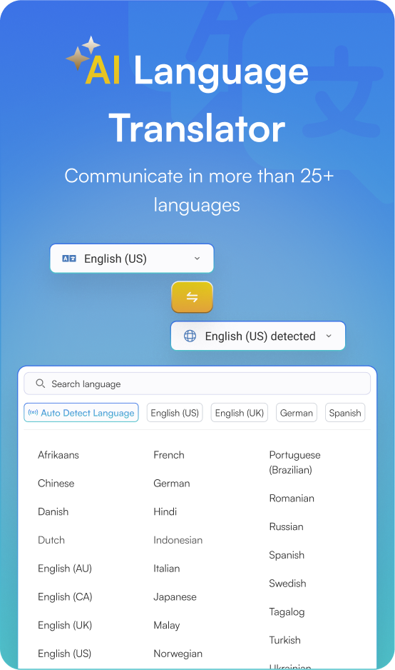 Free AI Language Translator