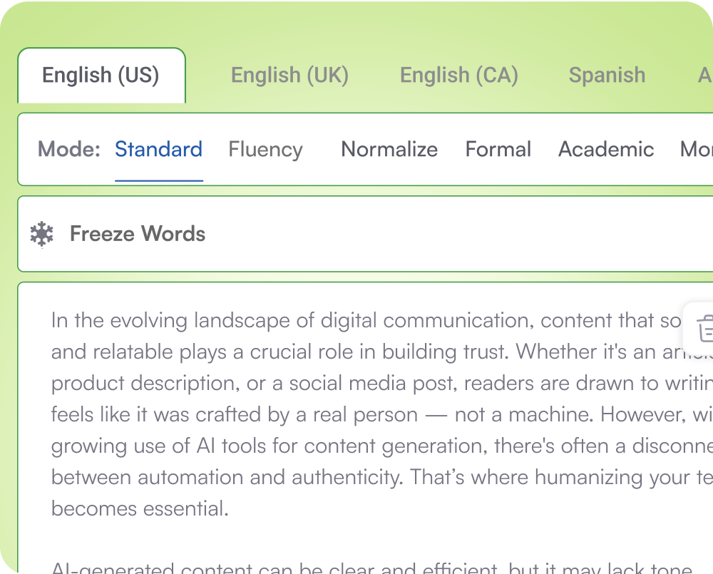 Refine Any Text to Match Your Voice and Intent