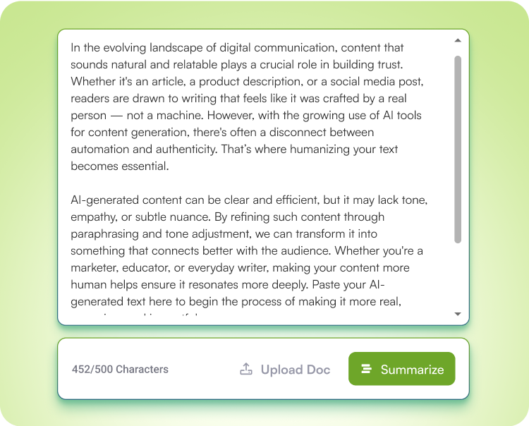 Summarizer in Action: Global Impact, Real Results