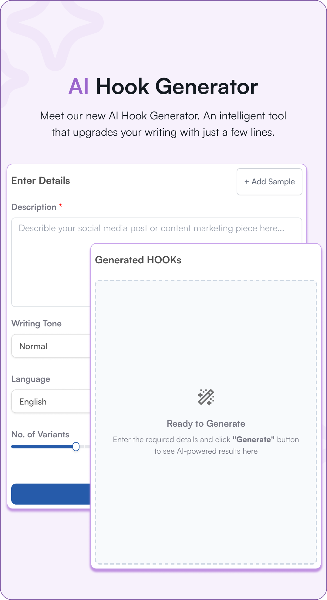 AI Hook Generator