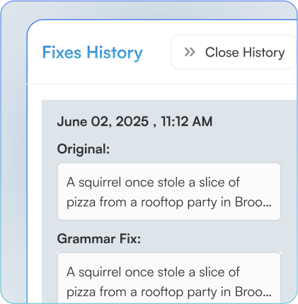 Keep A Track With History