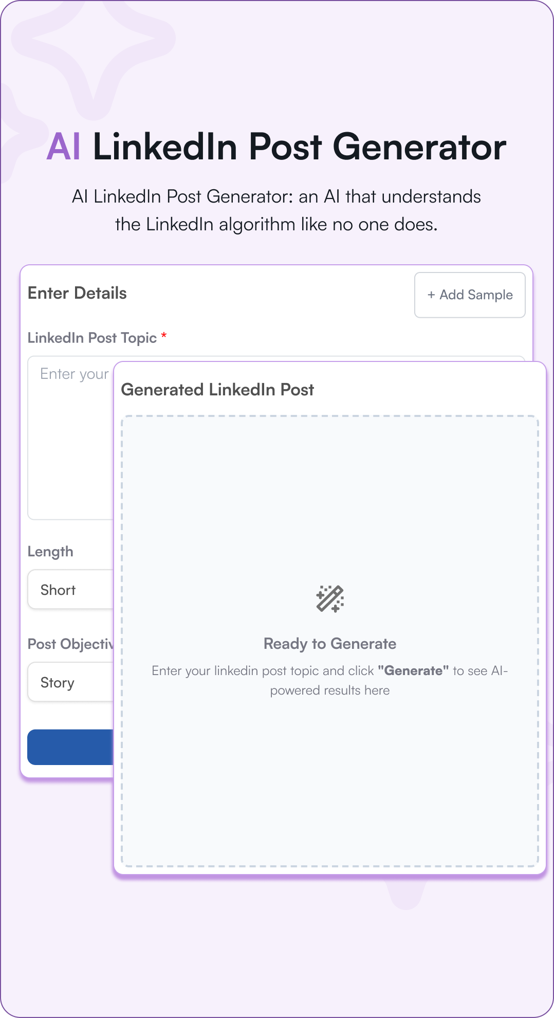 AI LinkedIn Post Generator