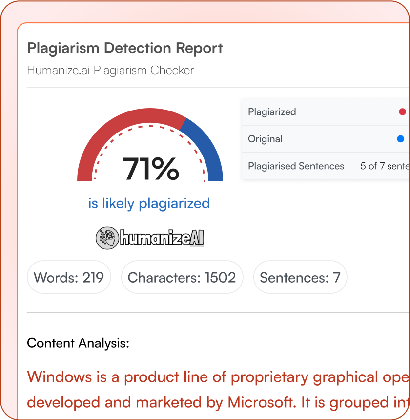 A Report That Says It All