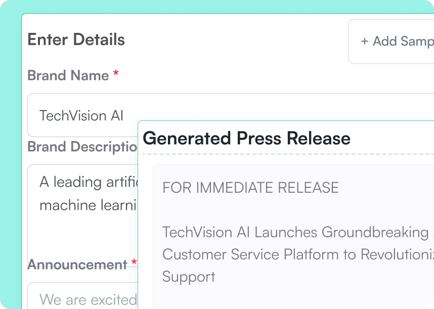 A Press Release Generator That Builds Trust: A Quick Recap
