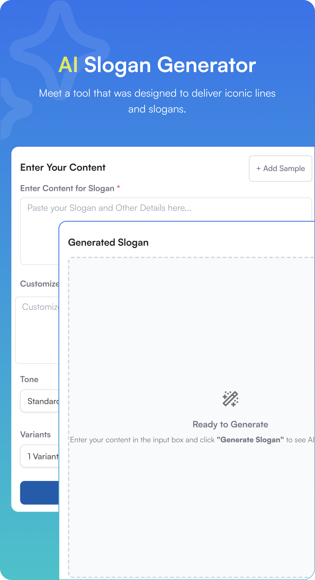 AI Slogan Generator