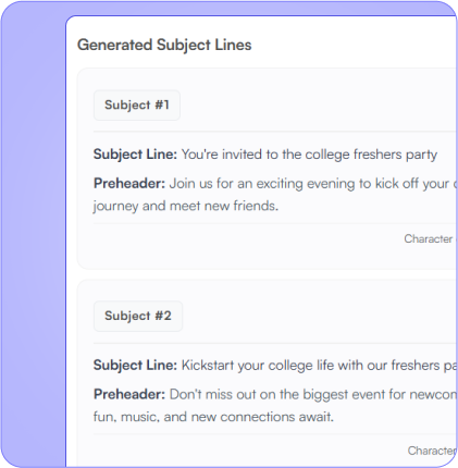 Sneak Peek With Preheaders