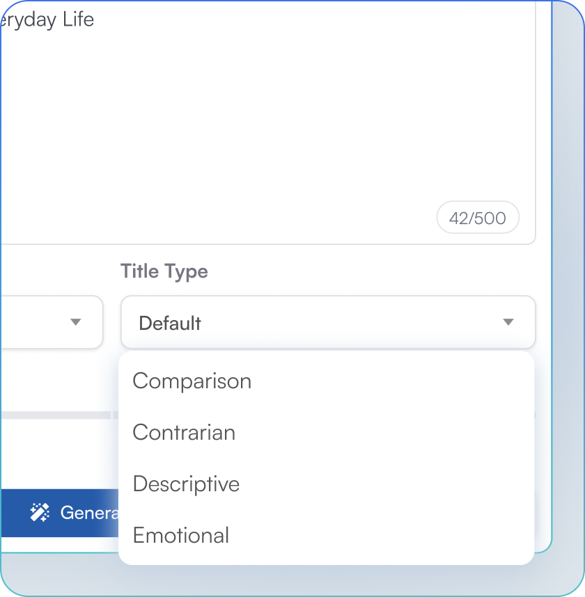 Set By Title Type