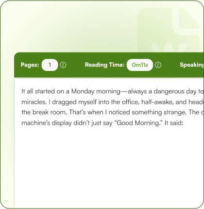 Estimate Reading Time